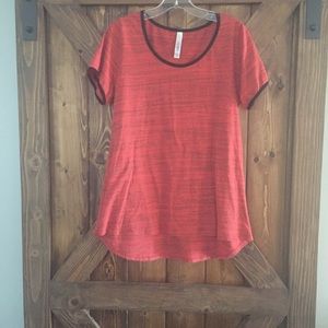 Lularoe Classic Red and Black T